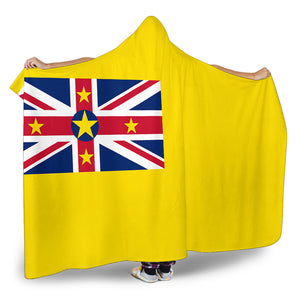 Ultimate Niue Flag Hooded Blanket