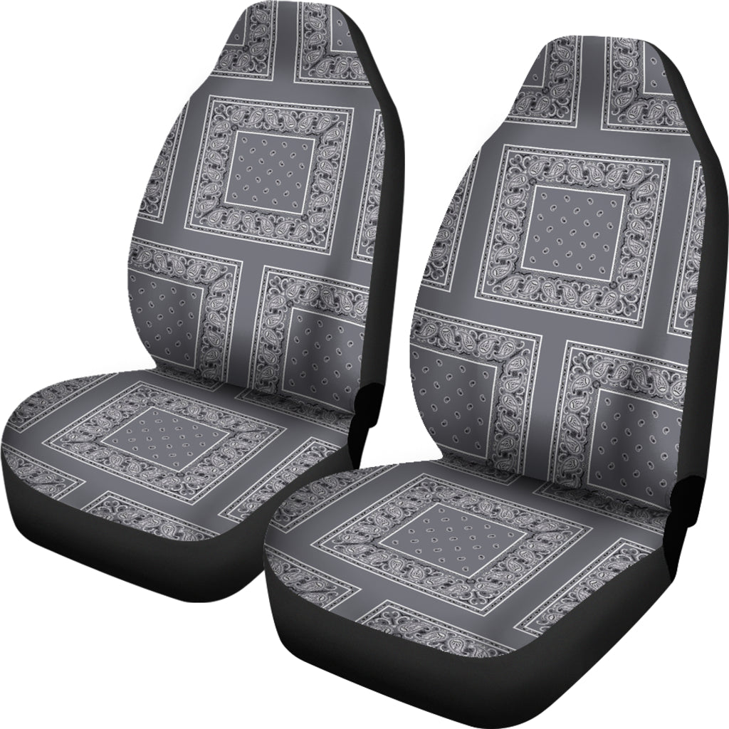 gray seat cover