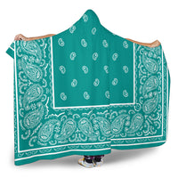 Ultimate Aqua Green Hooded Blanket