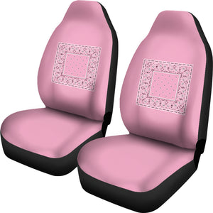 light pink seat cover