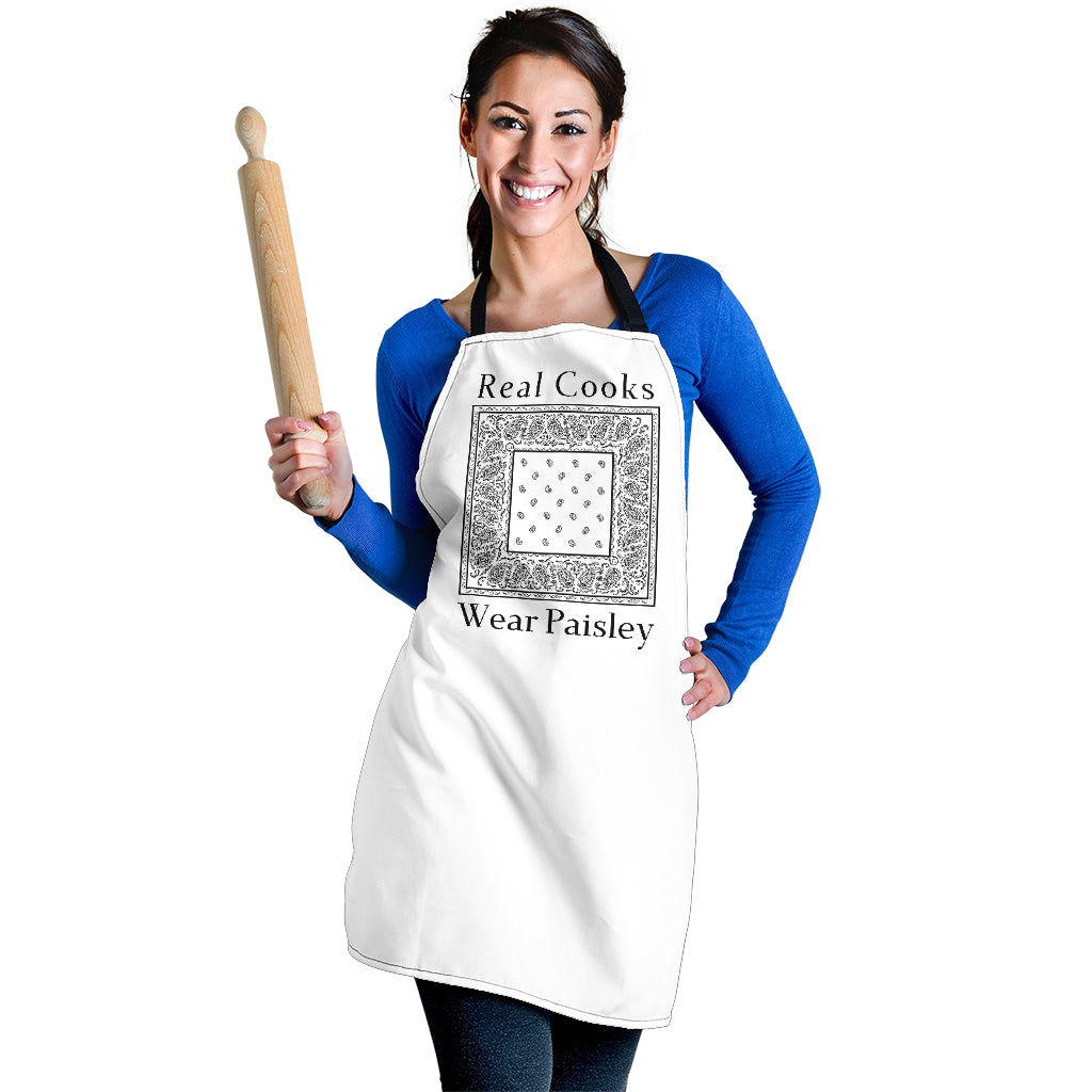 White Bandana Aprons