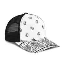 White Bandana Overload Mesh Back Cap