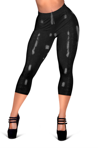 Mud Cloth Tribal Pattern Capris