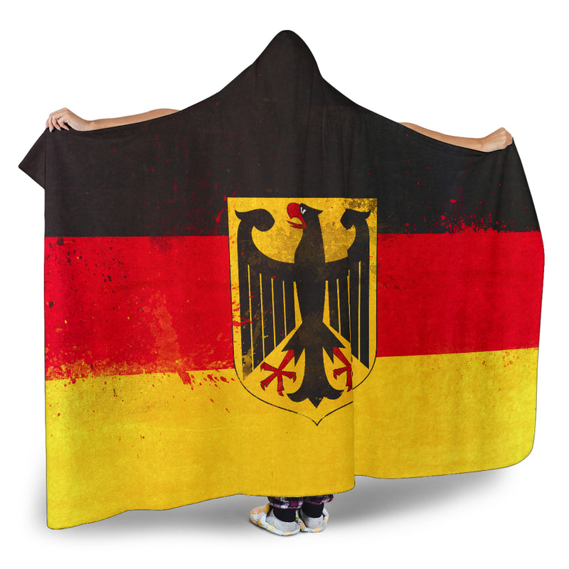 Ultimate German Flag Hooded Blanket