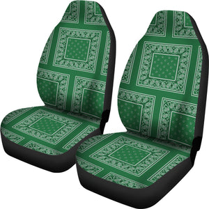 green seat cover