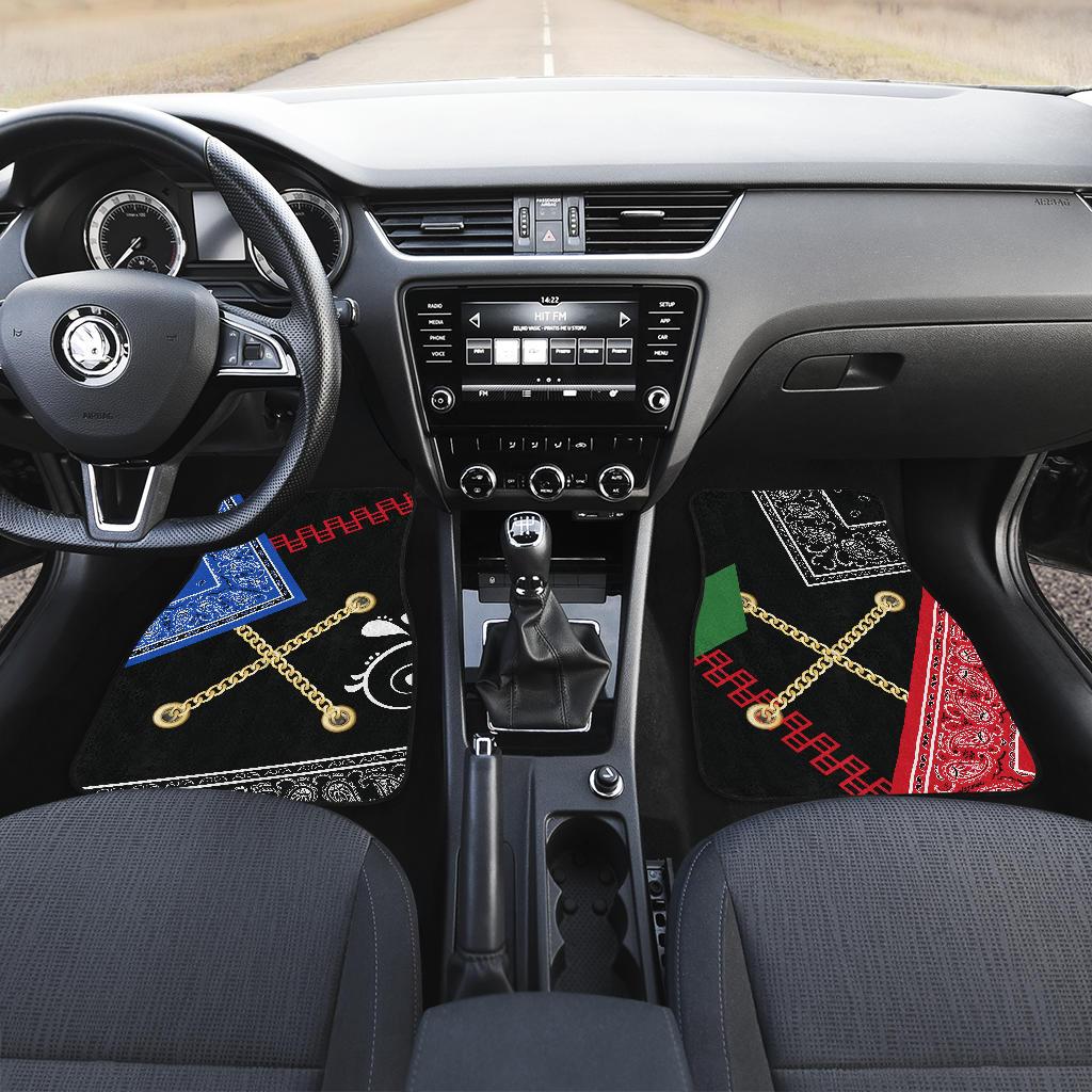 Abstract Bandana Car Mats