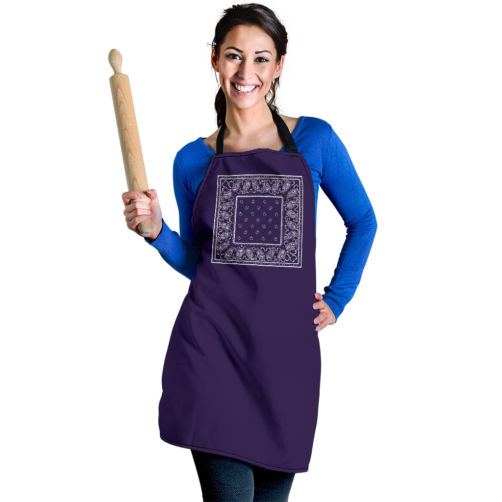 Purple Bandana Aprons