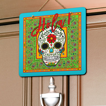 Sugar Skull Door Signs