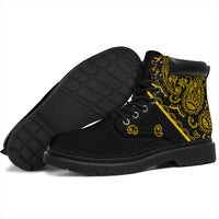 Black Gold Bandana All-Season Boots