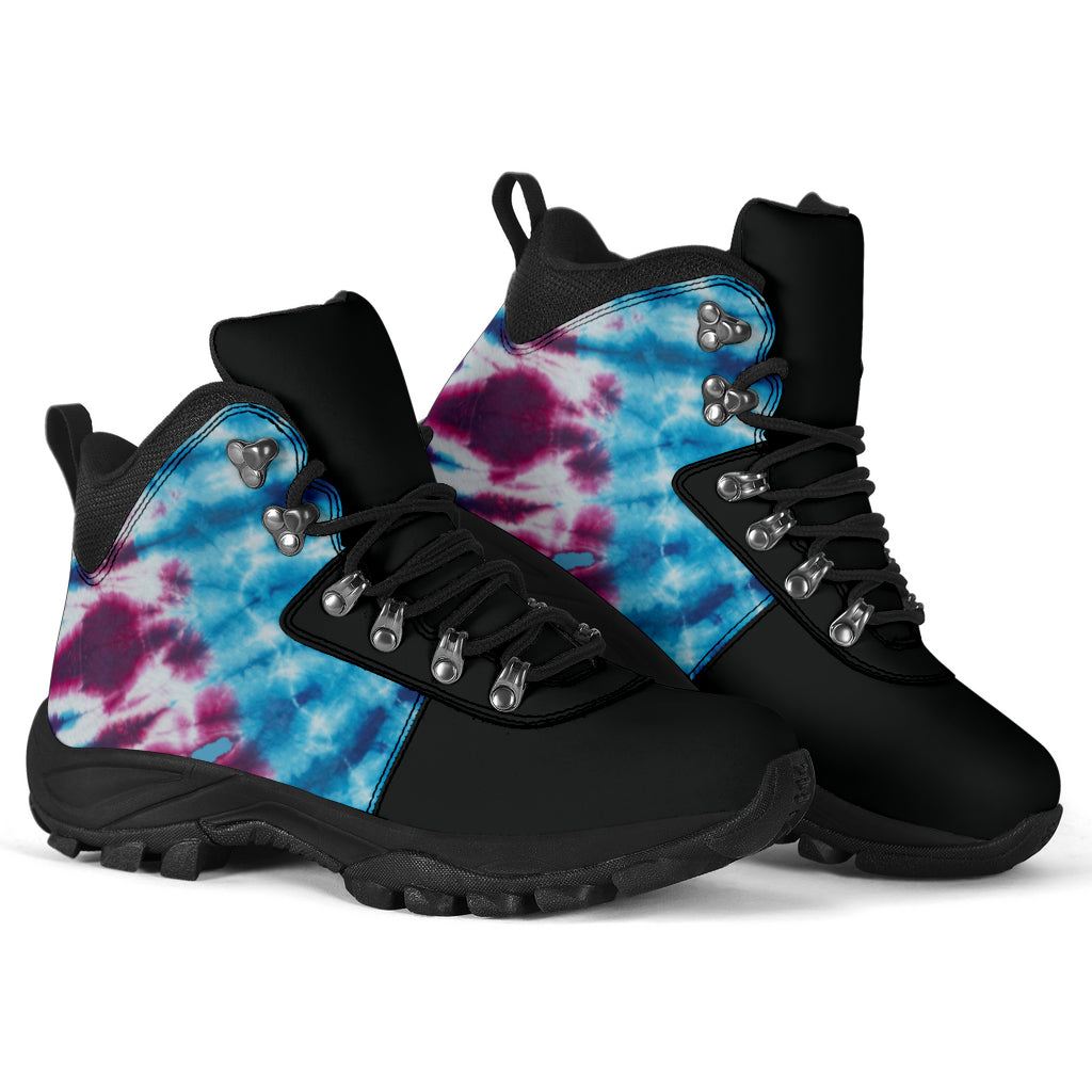 Groovy Blue Bandana Alpine Boots
