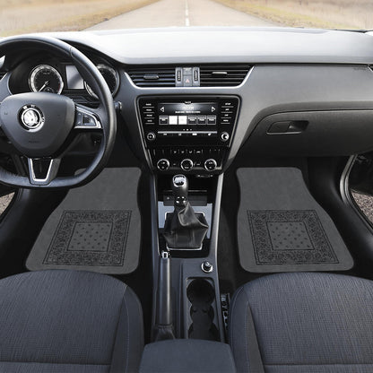 black gray floor mat for cars