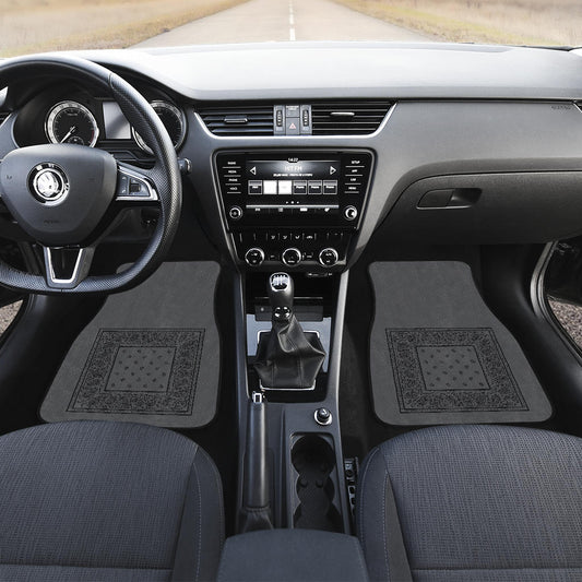 black gray floor mat for cars