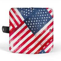 American Flag Phone Case Wallet