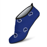 Royal Blue Bandana Wicked Asymmetrical Water Shoes