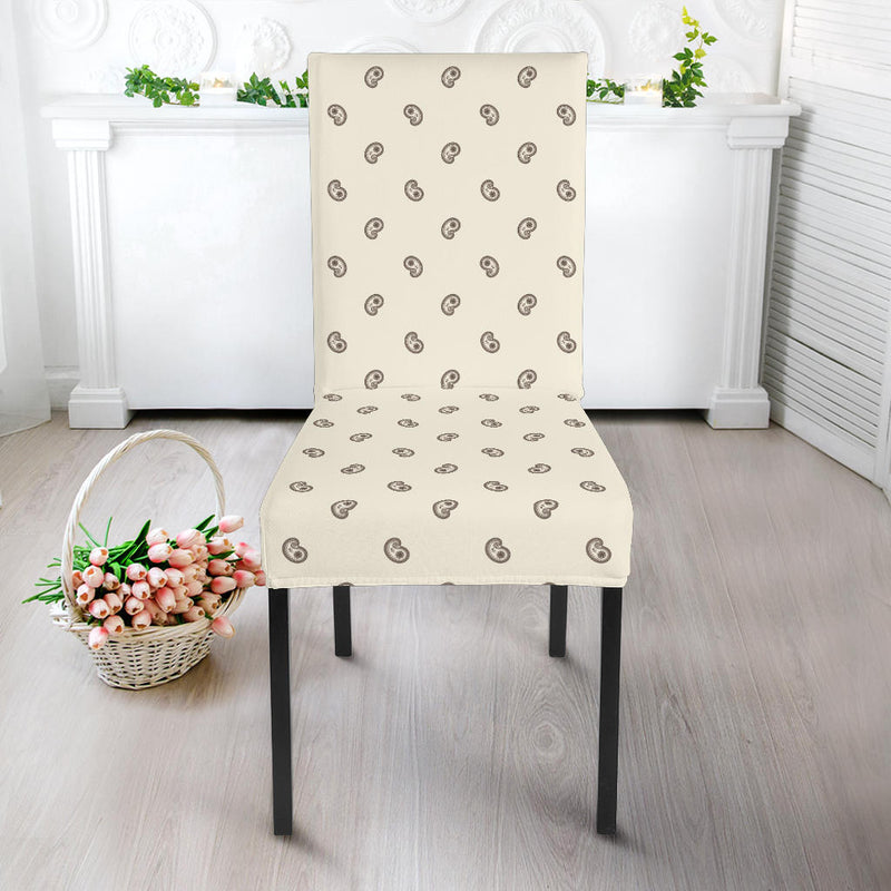 Cream white Dining Chair Slipcovers
