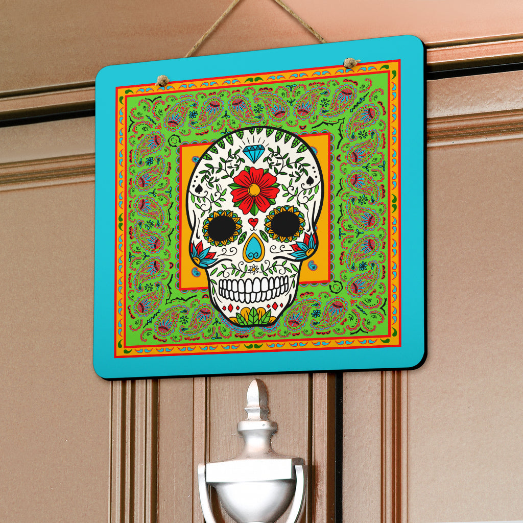 Sugar Skull Door Signs