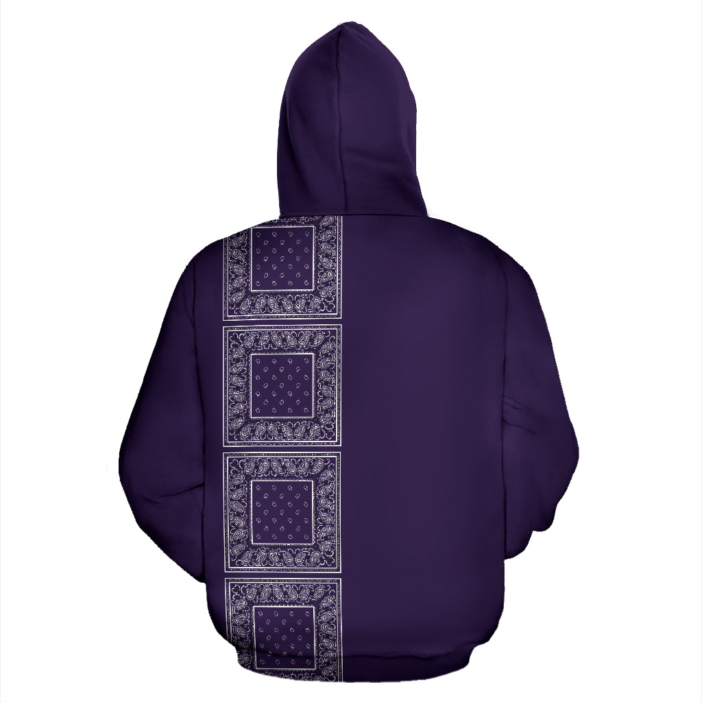 royal purple bandana back view