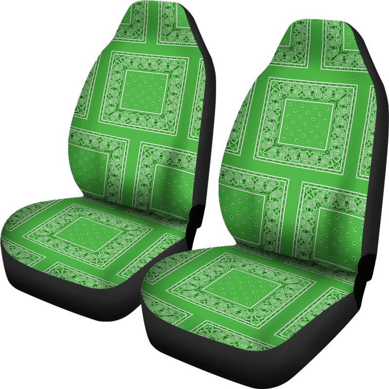 lime green seat covers