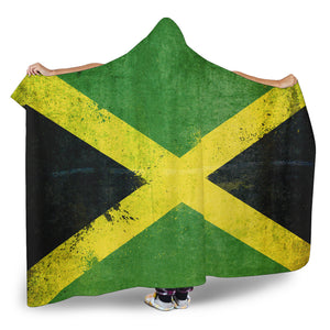 Ultimate Jamaica Flag Hooded Blanket