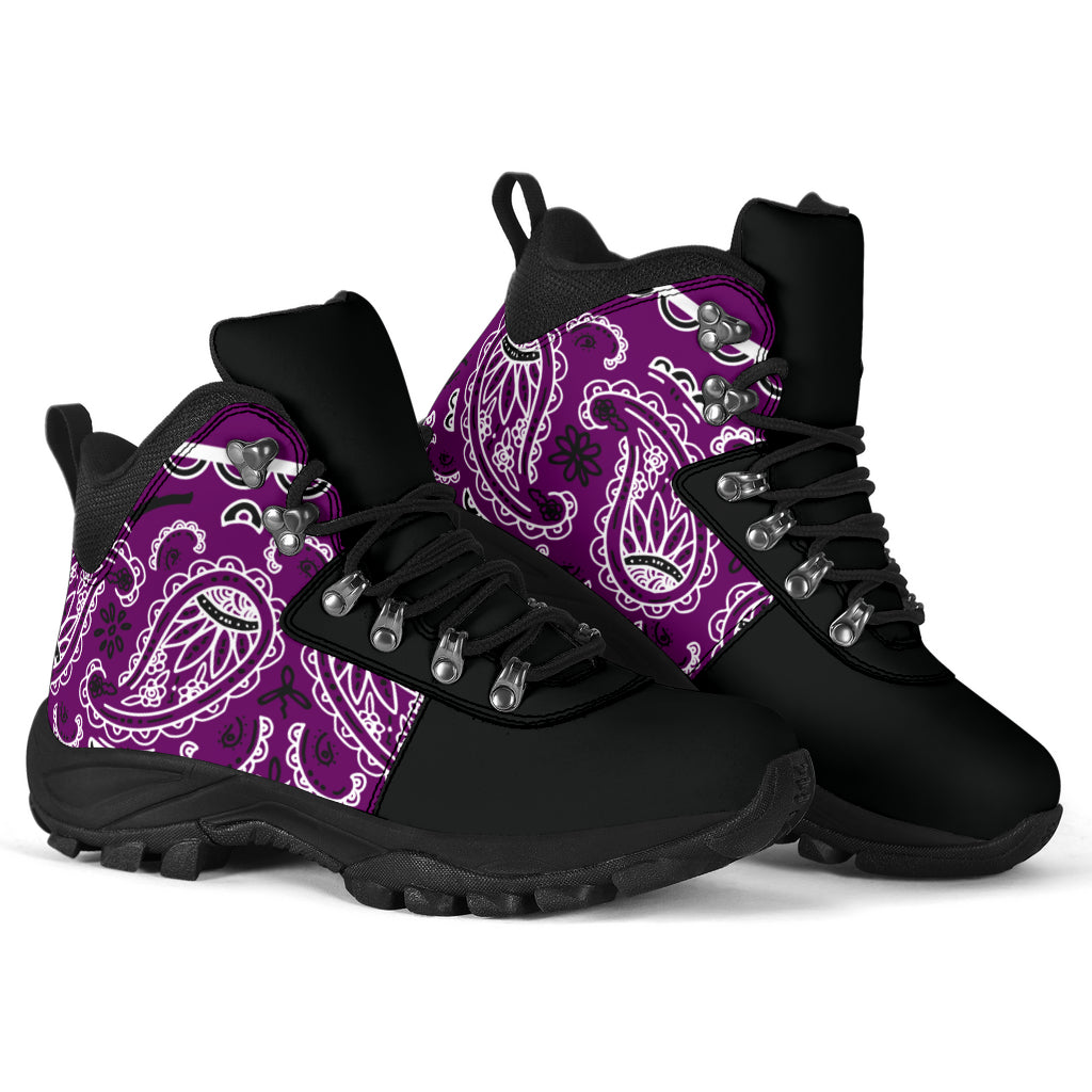 Wild Plum Bandana Alpine Boots