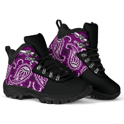 Wild Plum Bandana Alpine Boots