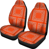orange seat covers