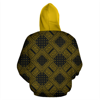 Black Gold Bandanas DT Pullover Hoodie