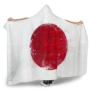 Ultimate Japan Flag Hooded Blanket