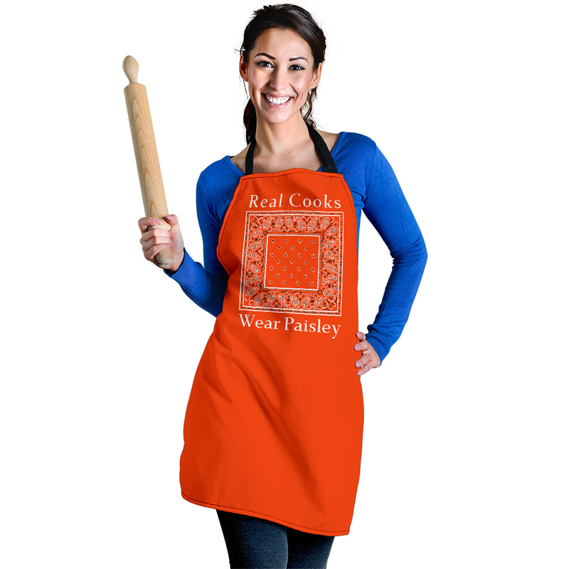 Perfect Orange Bandana Aprons