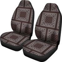 coffee brown seat cover