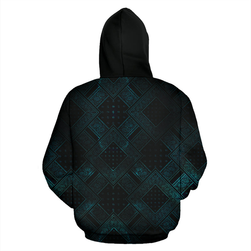 Electric Blues Bandanas BT Pullover Hoodie