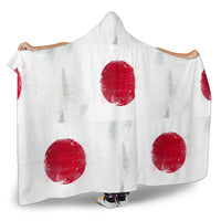 Ultimate Japan Flag Tiled Hooded Blanket