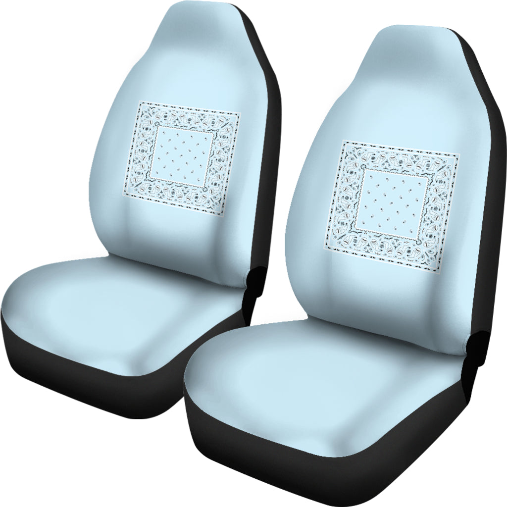 light blue car set cover