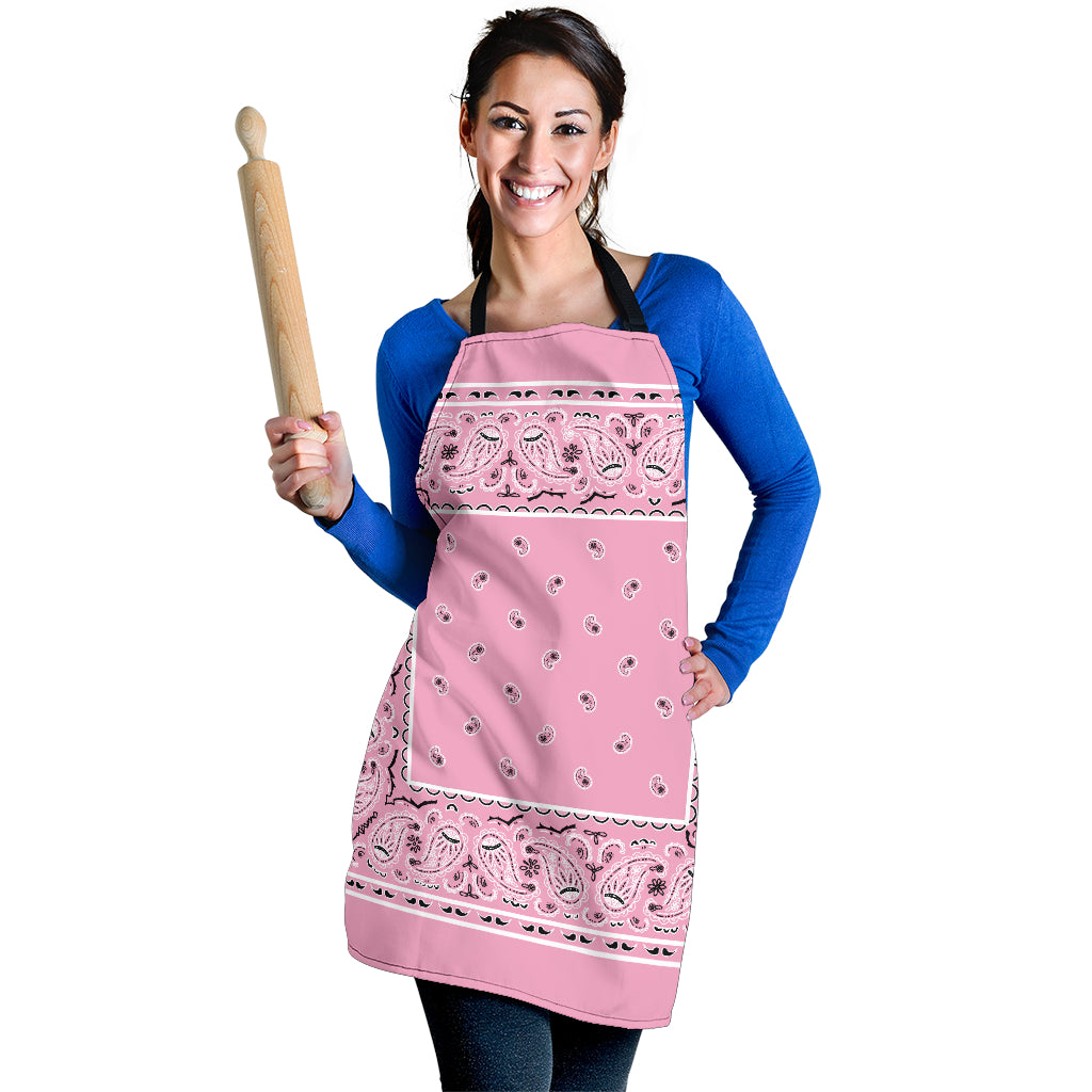 Pink Bandana Apron