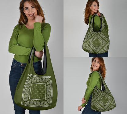 army green bandana bags