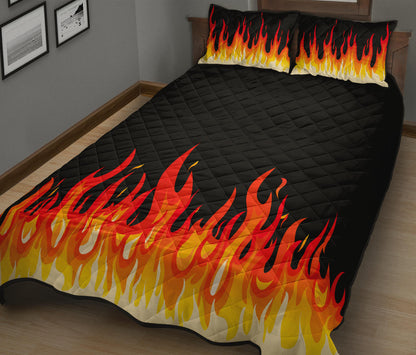 Quilt Set - Flame Bandana Quilt w/Shams