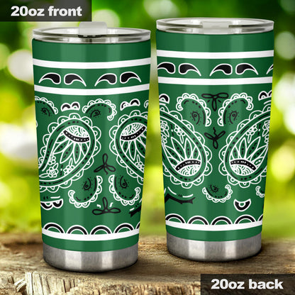 bandana coffee car cups