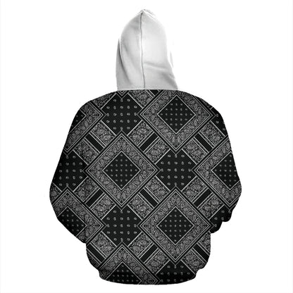 Black Bandanas DB Zip Hoodie