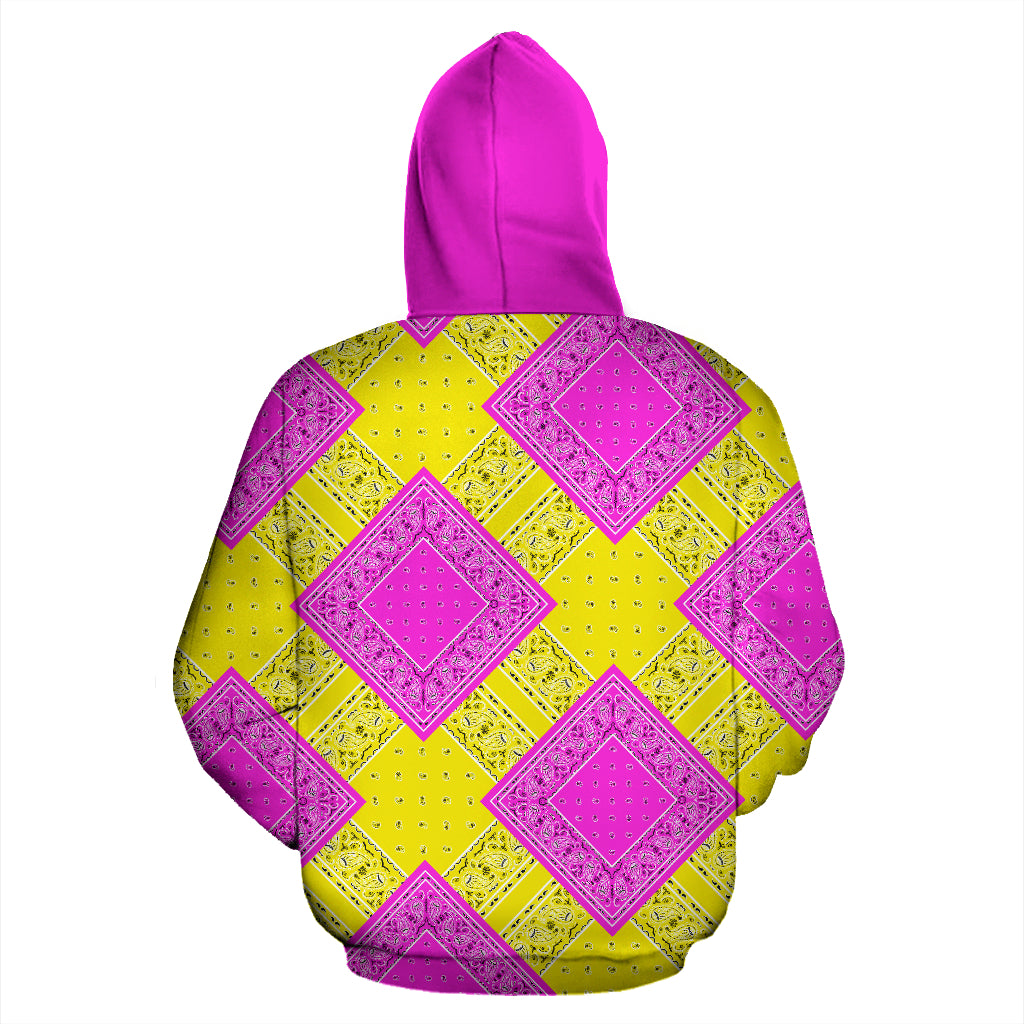 Pink Lemonade Bandanas DB Pullover Hoodie