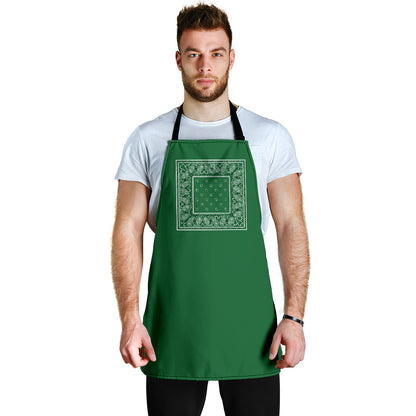 Classic Green Bandana Aprons