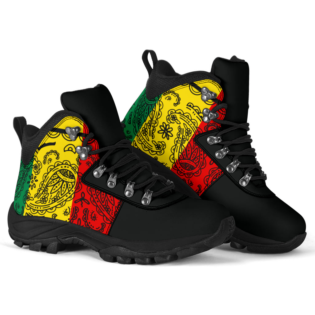 Rasta Bandana Alpine Boots
