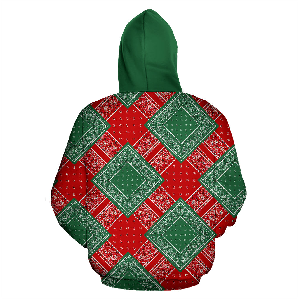 Christmas Bandanas DB Pullover Hoodie