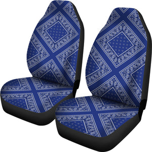 blue seat covers