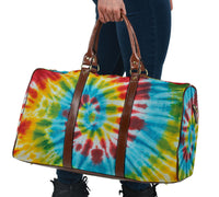 tie dye carry on luggage