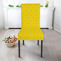 Yellow Kitchen Chair Slipcover