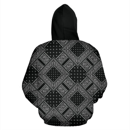 Black Bandanas BT Zip Hoodie