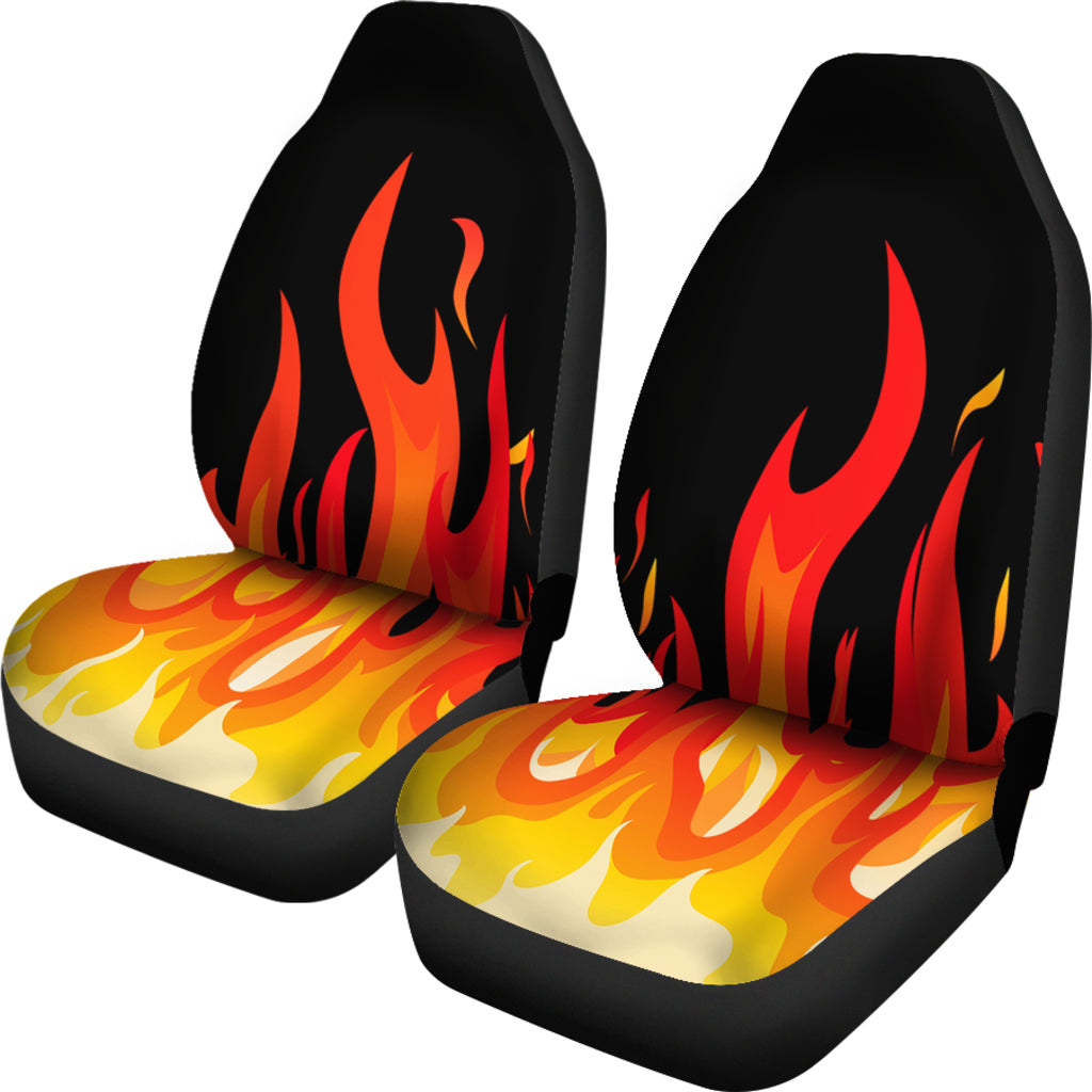 Flame Bandana Car Seat Covers