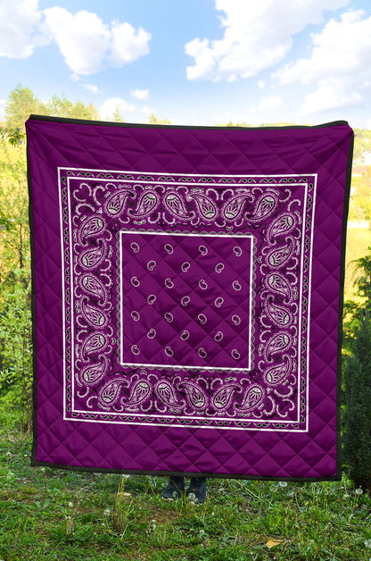 Quilt - Wild Plum Bandana Quilt