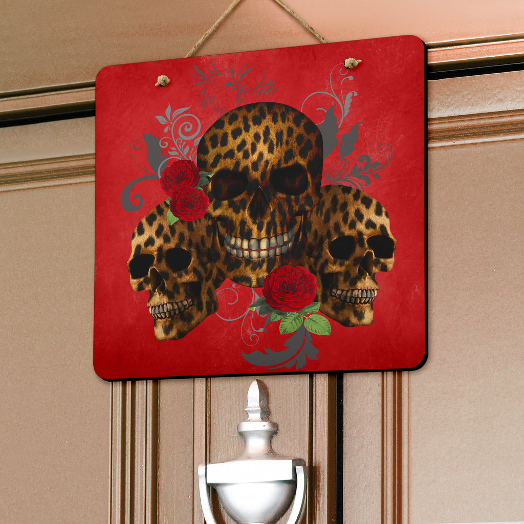 Skull Addict's Door Signs - 4 Styles