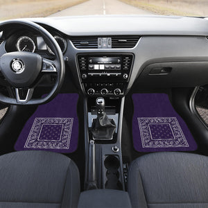 purple auto floor mats